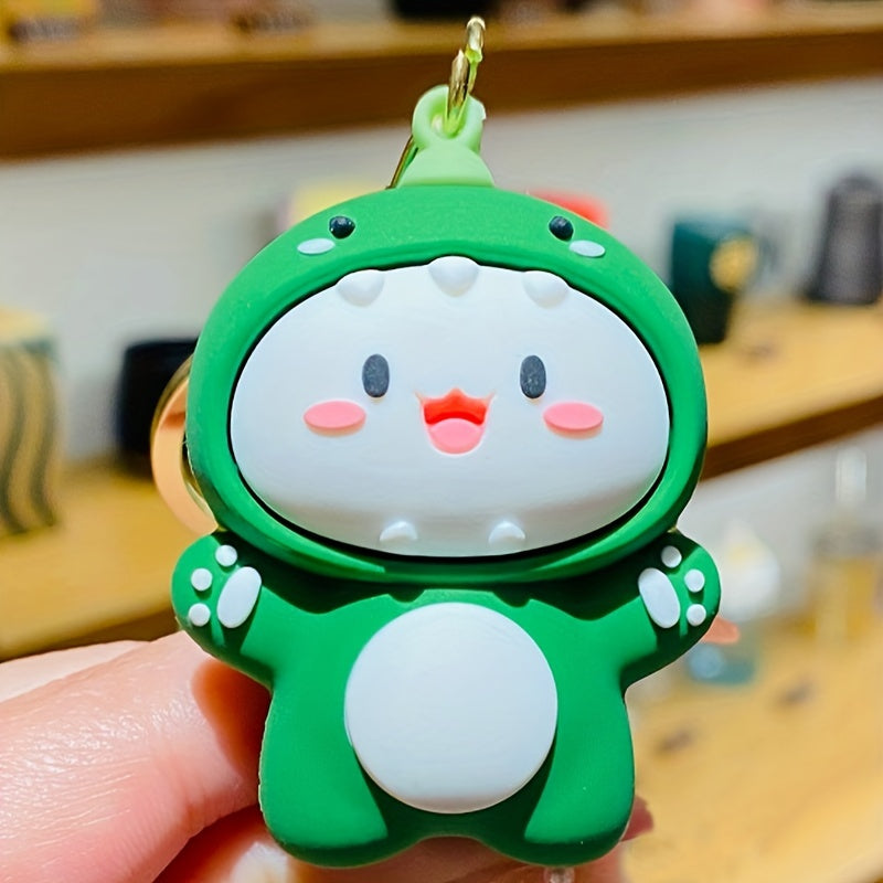Rabbit Doll Anime Couple Keychain Pendant for Women