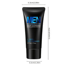 Men's Hydrating Face Wash 50g Moisturizing Cleanser