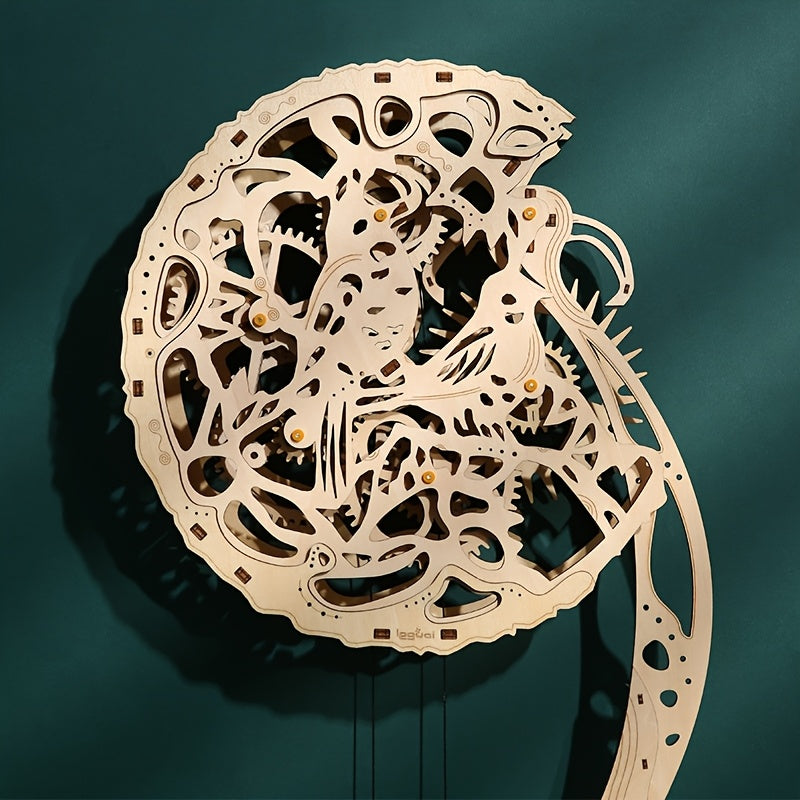 Intricate Moon & Dragon 3D Puzzle Toy