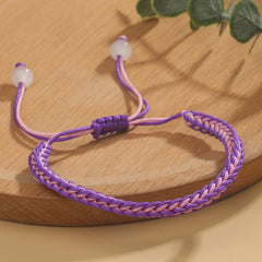 Red String Bracelet Braided Adjustable Women Girls Birthday Gift