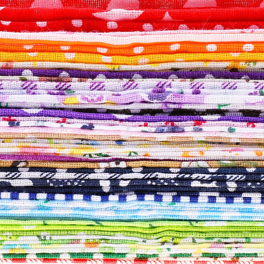 56pcs Floral Printed Cotton Squares Fabric for Quilting DIY Craft Scrapbooking