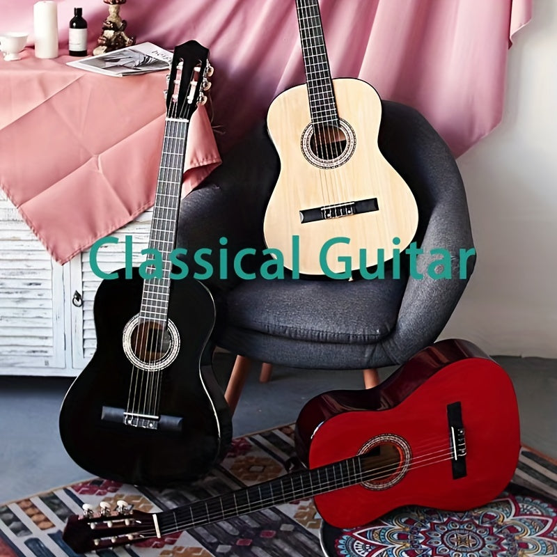52 Cm Classical Guitar Nylon String Beginner Male Female Practice Left Hand Gift