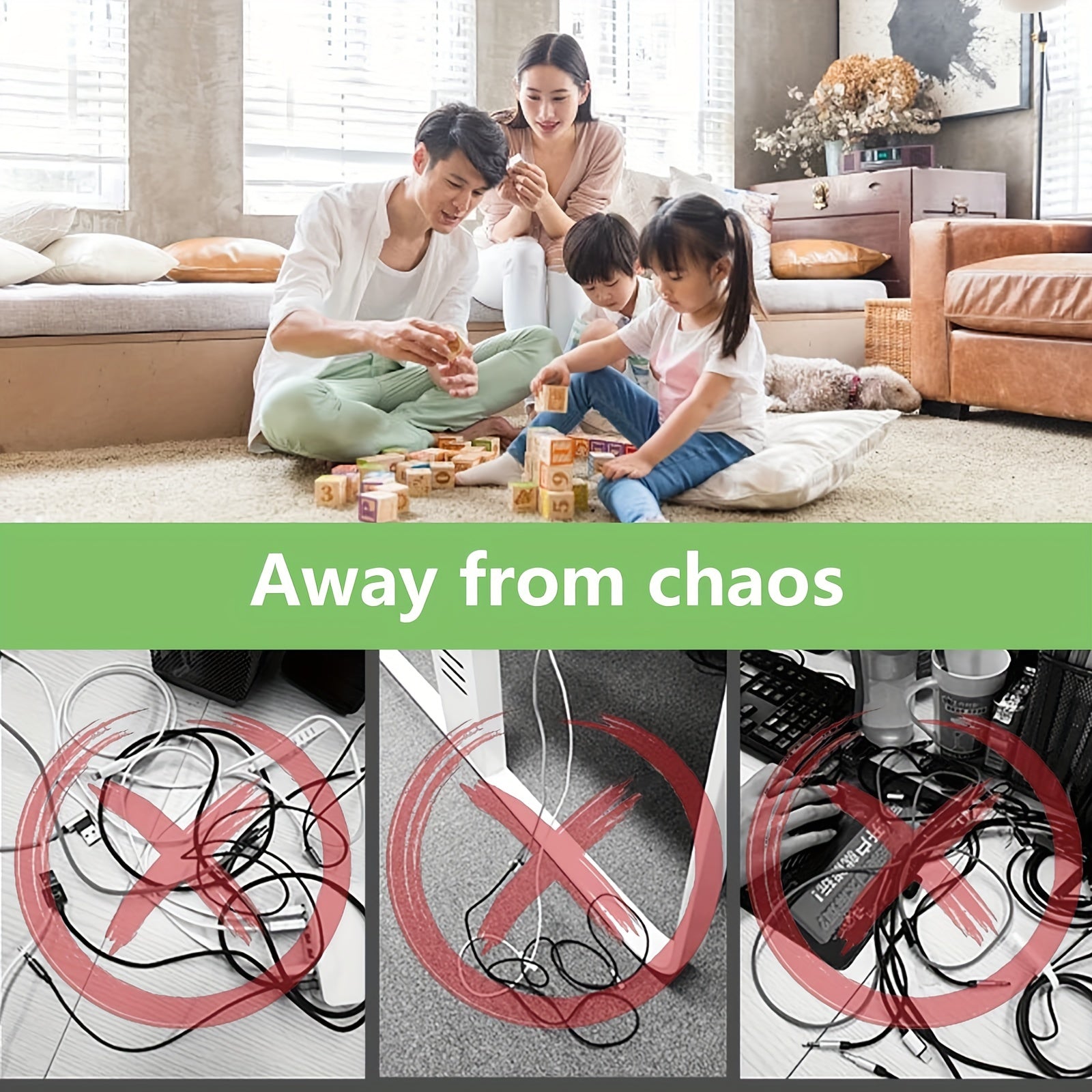 10pcs Cable Clips Adhesive Cord Organizer for Baby Toys and Supplies