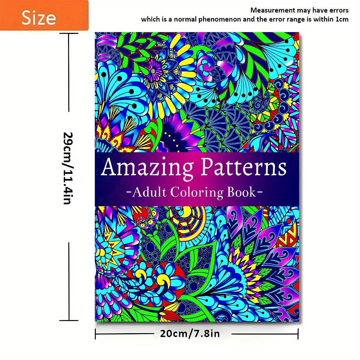 Amazing Coloring Book with Unique Cover Perfect Gift for Various Holidays