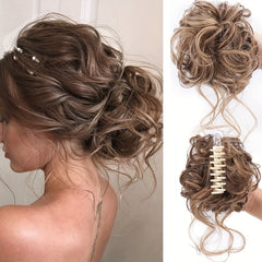 Curly Wavy Synthetic Hair Scrunchies Extensions For Women