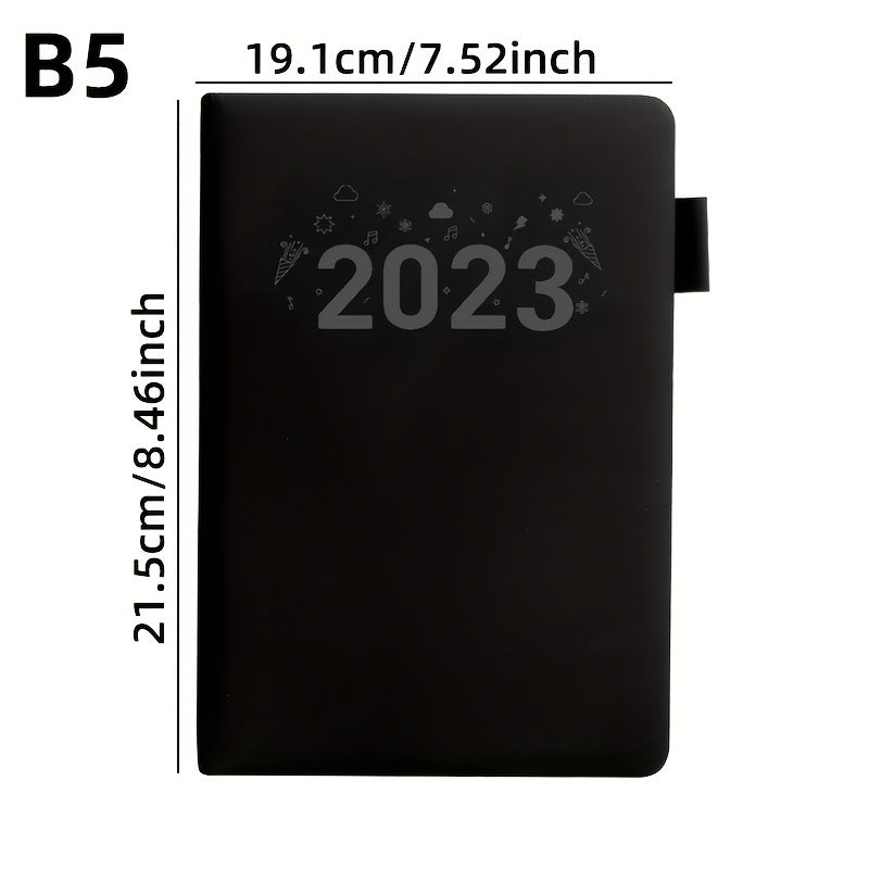 B5 Extra Thick 360 Pages Leather Business Notepad