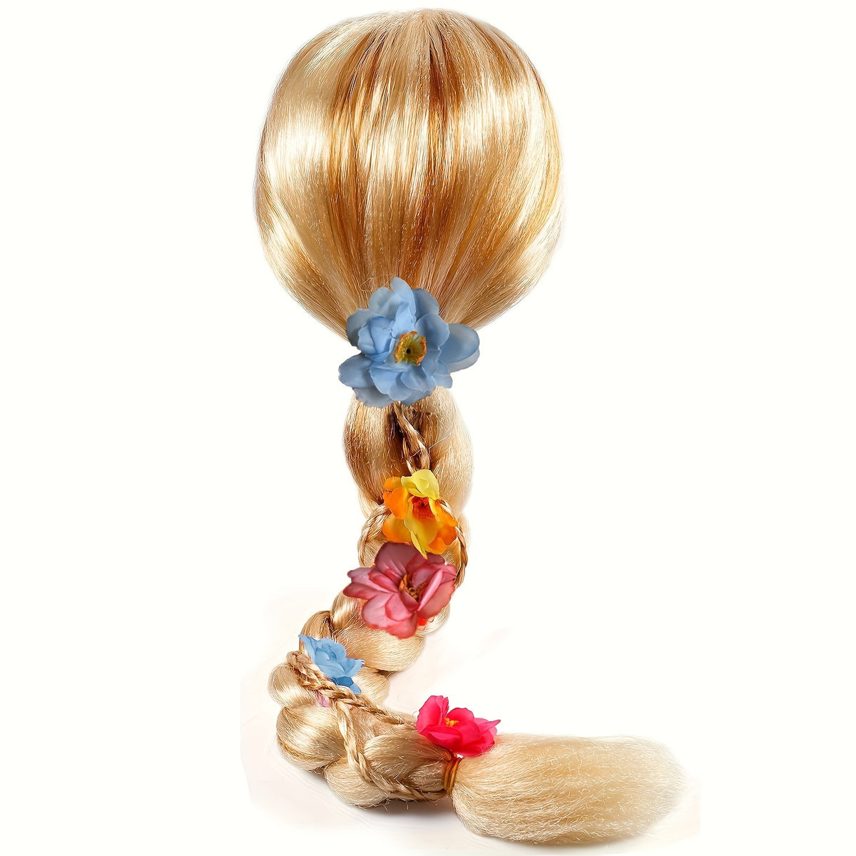 Blonde Princess Wig with Tiara for Girls