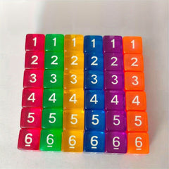 Crystal Digital Dice Number Dice For Outdoor Games
