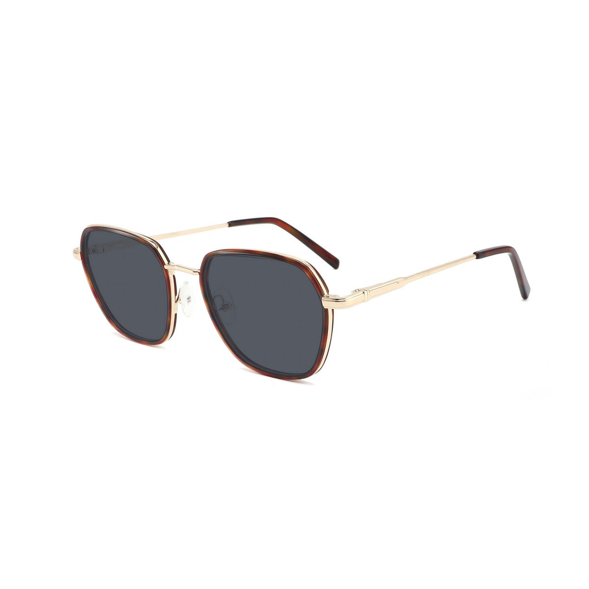 Classic Unisex Sunglasses Black Frame