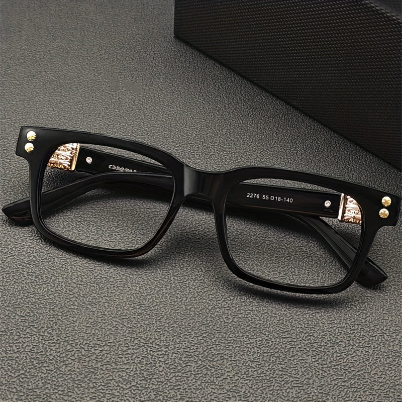 Men's Square Frame Eyeglass Frame