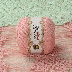 4pcs No 8 Pearl Lace Thread Diy Crochet Silk Cotton Linen Bright Silk Thread