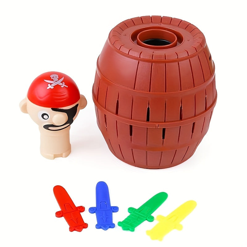 Pirate Barrel Toy Family Board Game Parent Interactive Educational Entertainment