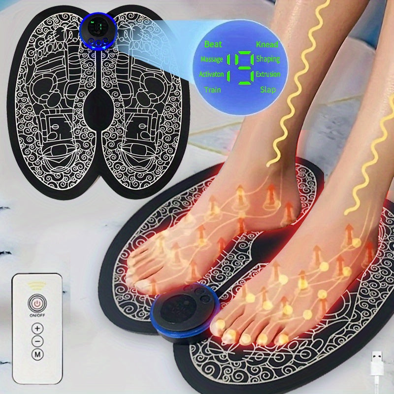 Foot Massager Mat Feet Relaxation Legs Circulation Machine