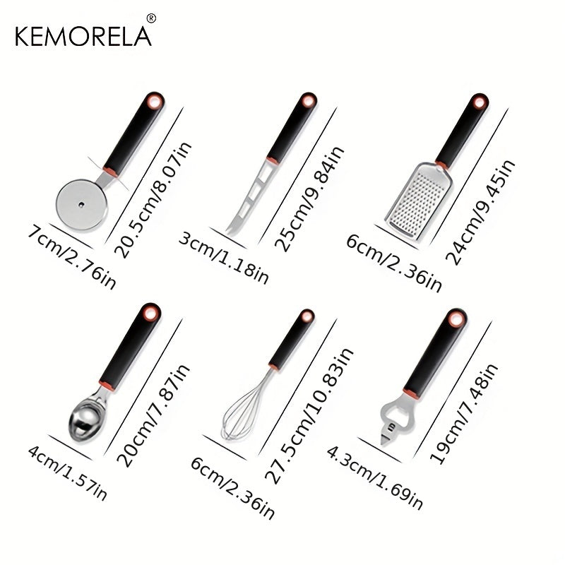 9pcs Stainless Steel Cooking Tool Sets for Home Kitchen