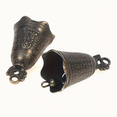 5pcs Antique Bells for Office Halloween Christmas Decor