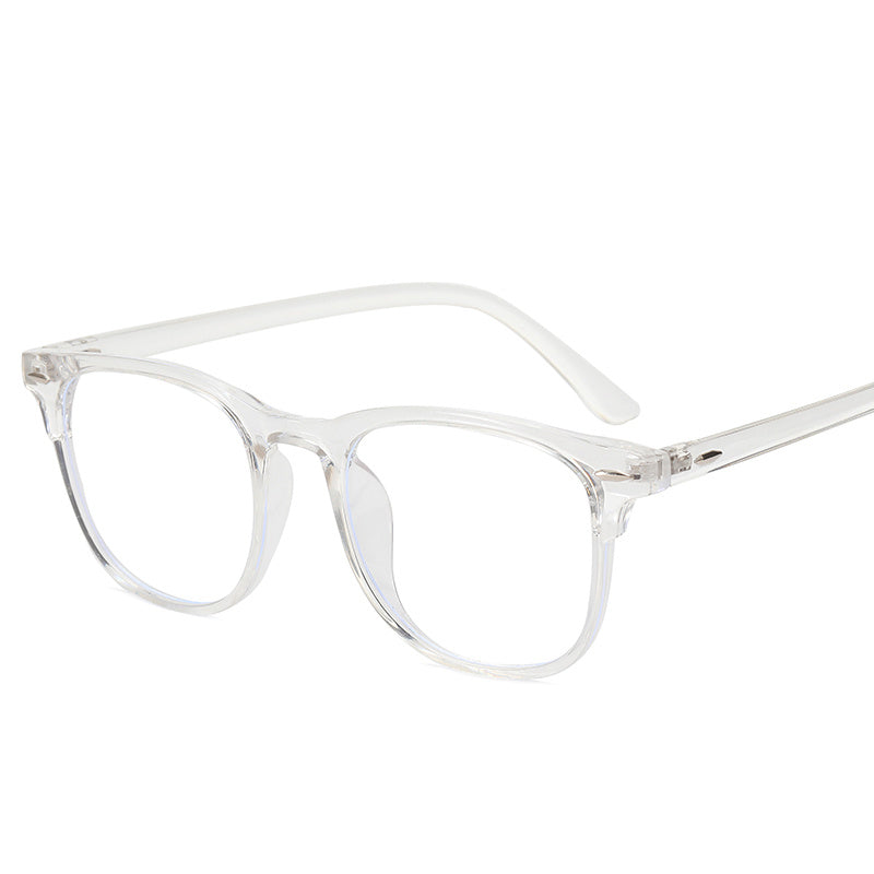 Multicolor Women's Transparent Glasses Frame Light Blocking Glasses