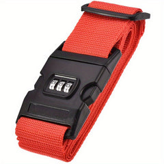 Combination Lock Luggage Belt for Travel