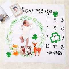 Newborn Baby Month Anniversary Props for Photography