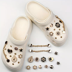13pcs Shoe Decorations Sandals Slipper DIY Shoes Pins Kids Adults