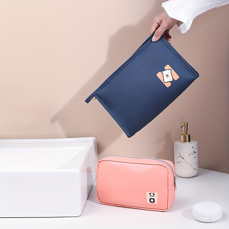 Casual Travel Cosmetic Bag Large Capacity Toiletry Storage Portable B