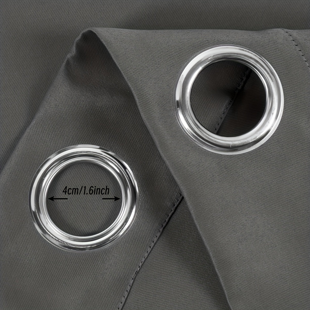 Grommet Top Blackout Curtains - Insulated & Noise Reducing - Living Room Bedroom