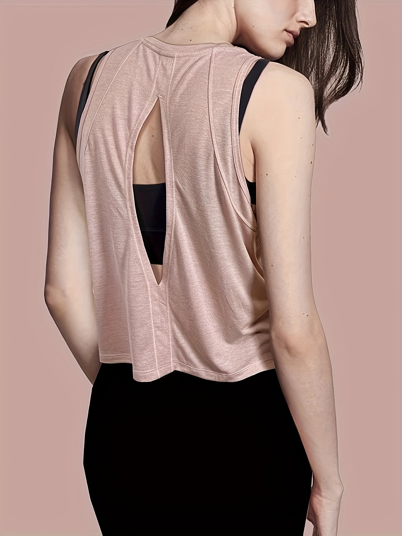 Breathable Split Backless Tank Top for Women