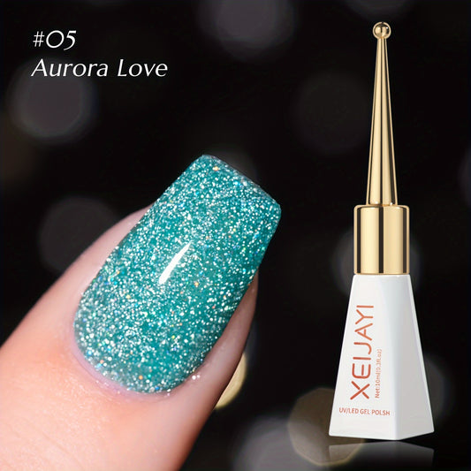 Reflective Shine Holographic Gel Nail Polish 10ml