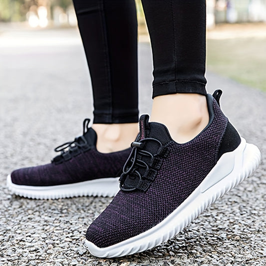 Women's Outdoor Running Shoes Non-slip Lace-Up Sneakers