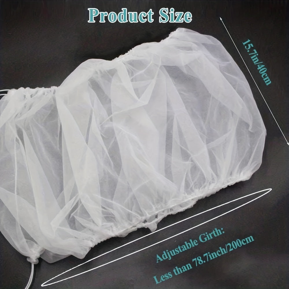 Nylon Mesh Bird Cage Cover Protects Birds from Predators and Sunlight