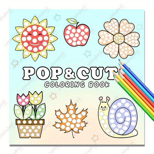Deluxe Coloring Book with 22 Thickened Pages