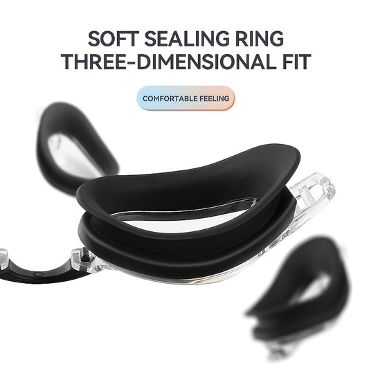 Swimming Glasses HD Waterproof Anti fog Goggles For Adult Kids