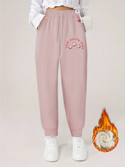 Women's Plus Size Fleece Liner Joggers