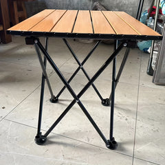 Portable Folding Aluminum Picnic Table for Camping