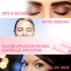 Strong Hold Eyelash Adhesive Strip Cluster False Lash Glue Clear