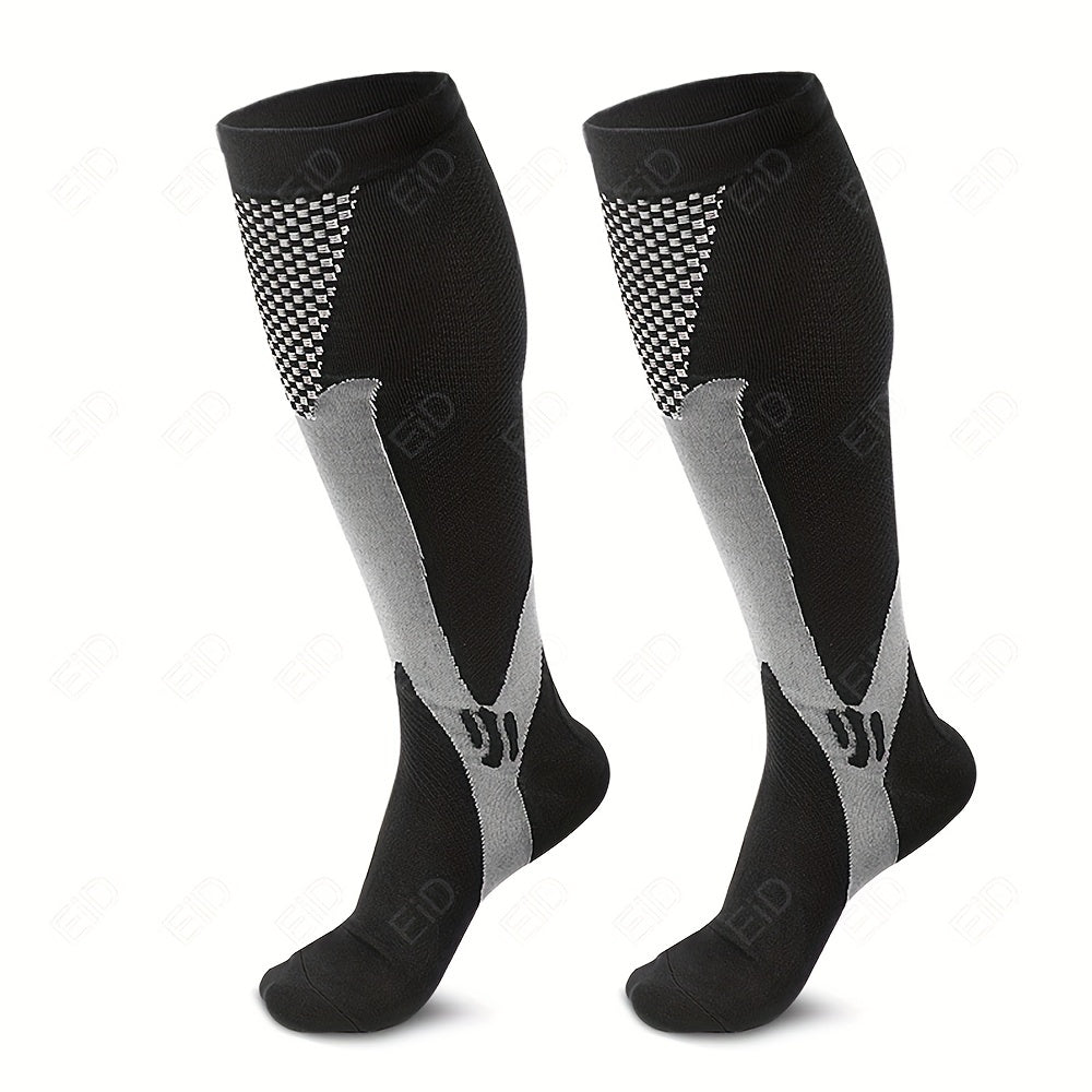 High Elastic Basketball Football Compression Socks