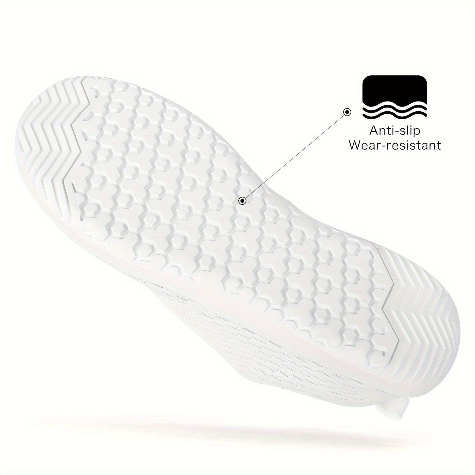 Versatile Training Running Shoes Solid Soft Comfortable Sneakers