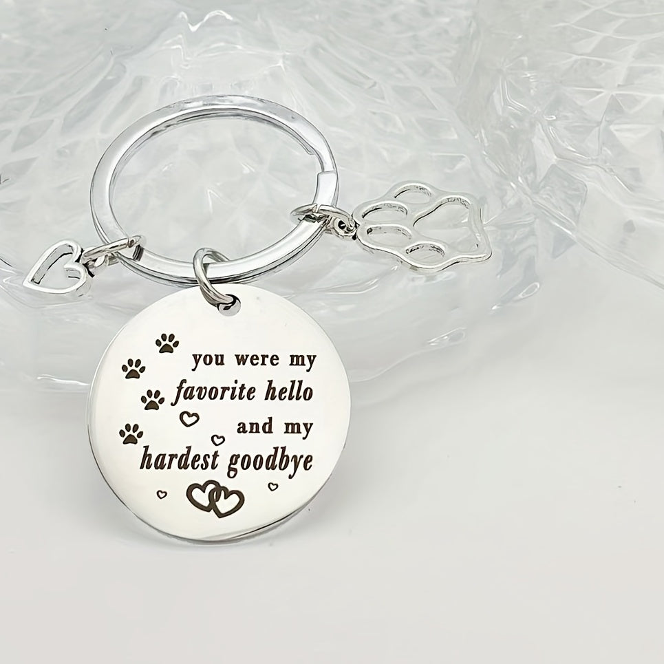 Memorial Gift Keychains for Dogs & Cats