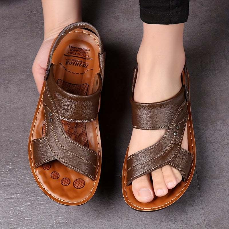 Men's Lightweight Non Slip Slides for Beach Summer