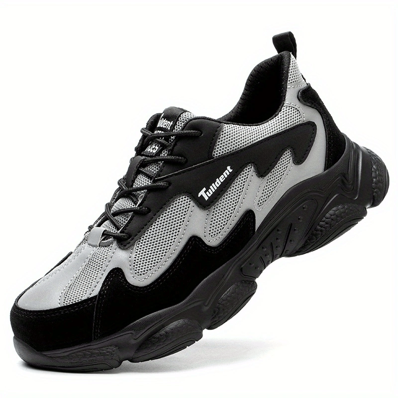 Steel Toe Work Shoes Men Puncture Proof Safety Boots