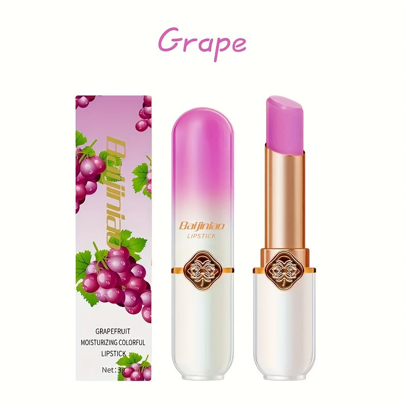Fruit Lipstick Waterproof Long Lasting Lip Plumper