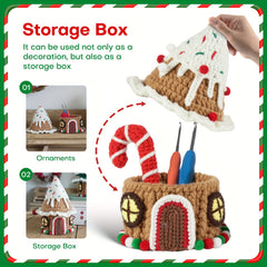 Crochet Material Set DIY Ornaments English Instruction