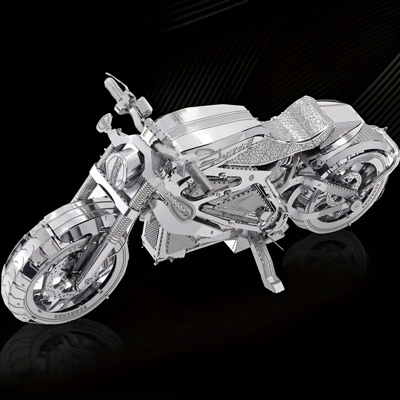 3D Metal Puzzle DIY Motorcycle Model