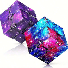 Galaxy Space Infinite Cube for Stress Relief