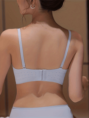 Seamless Strapless Bandeau Bra, Comfy Stretch Solid Everyday Bra