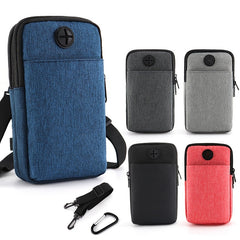 Men's Mobile Phone Crossbody Bag Functional Belt Waist Bag For Work