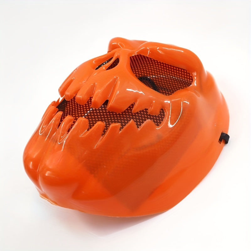 Halloween Pumpkin Head Mask Party Supplies