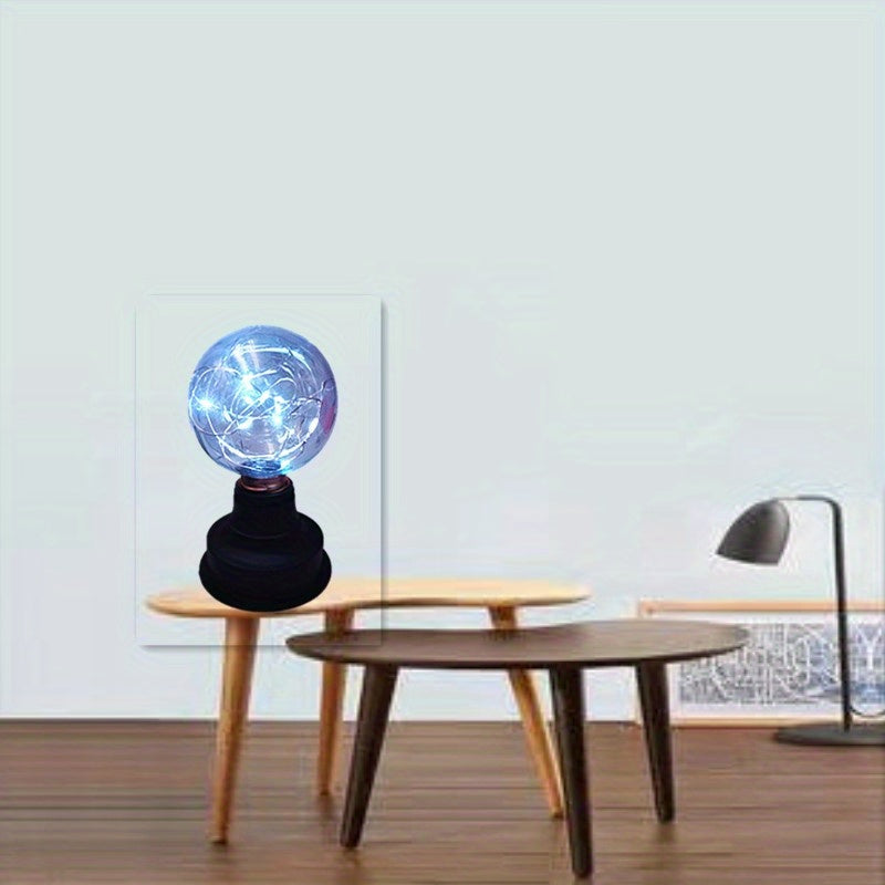 PVC Large Round Light Bulb Acrylic Nursery Small Night Light