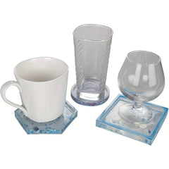 3pcs DIY Coaster Silicone Mold for Home Decor Making
