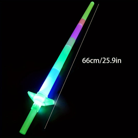 Telescopic Glow Stick Light Sword Props for Concert Activity Toys