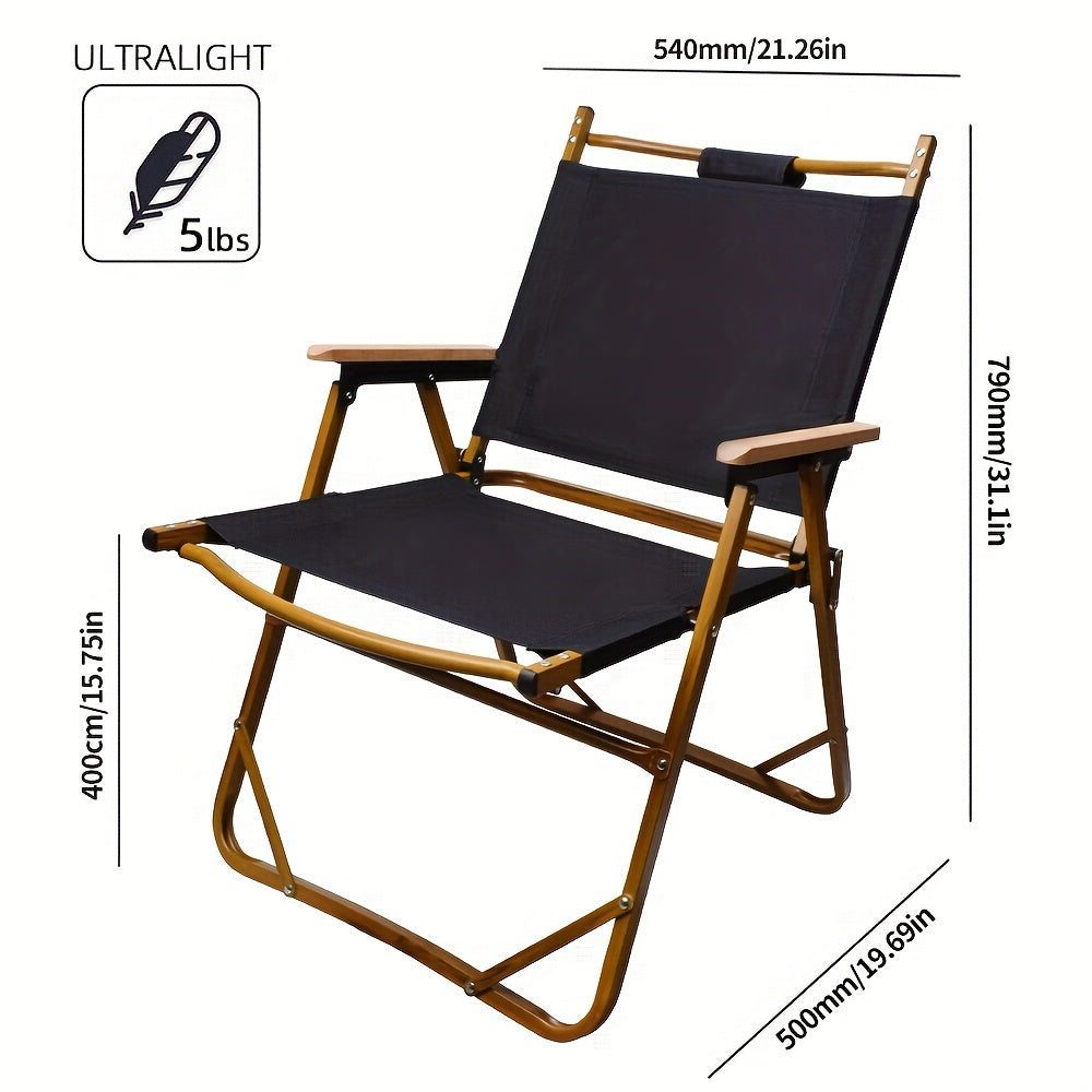 Large Folding Kermit Chair for Outdoor Camping